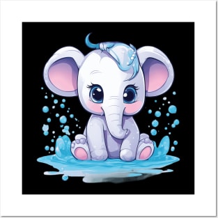 Baby Elephant Posters and Art